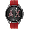Watch strap Fossil AXT2006 Silicone Red 22mm